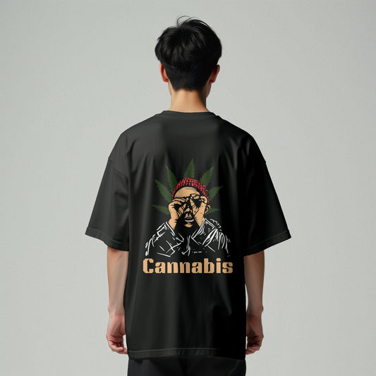 Cannabis Tee (Black)