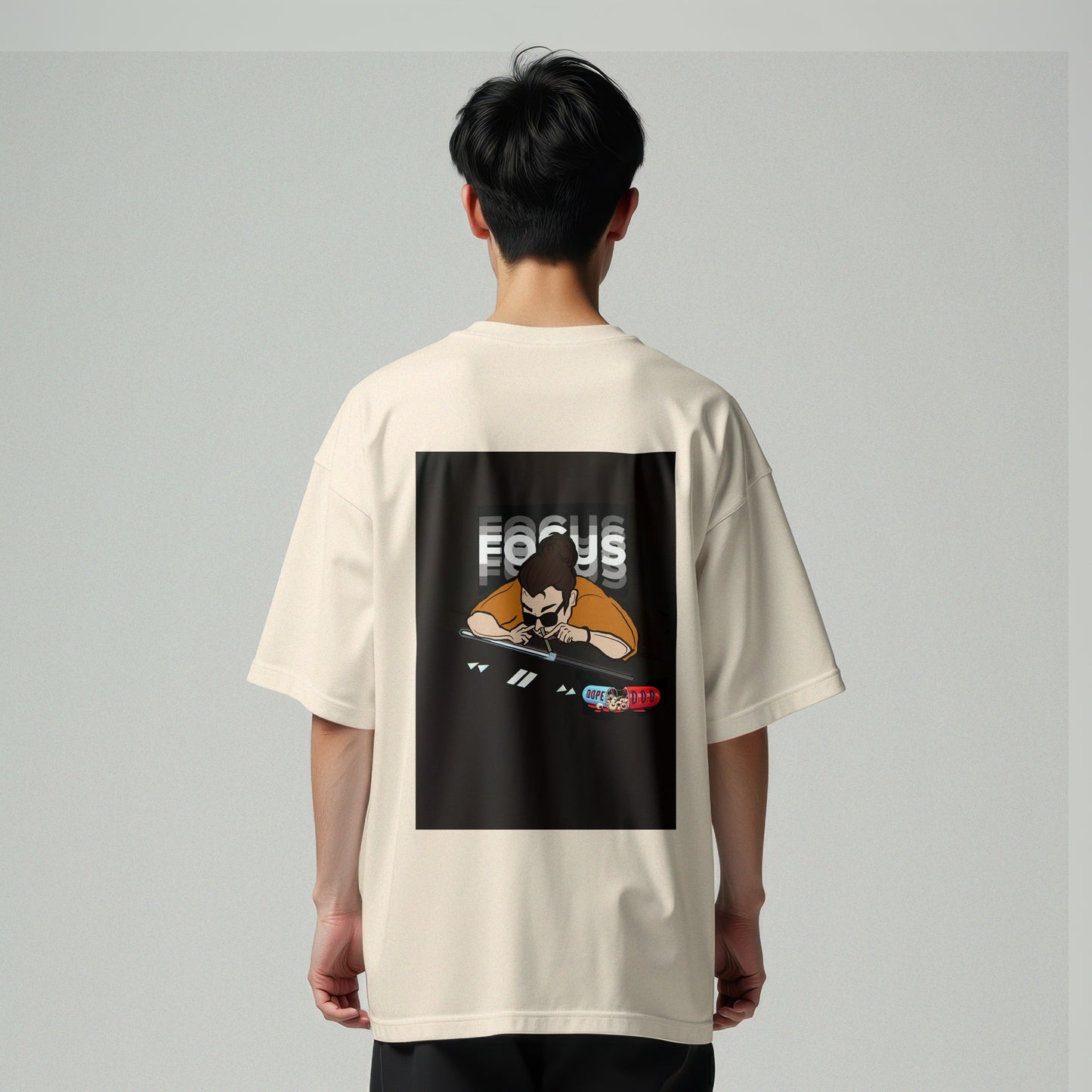 Focus Tee (Cream)